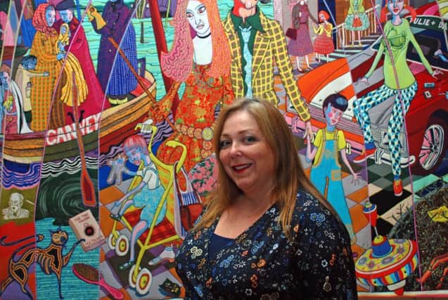 Jo Cunningham with Grayson Perry's new exhibition