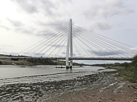 Northern Spire will officially open to traffic today, more than three years after construction began. Pic: Owen Humphreys/PA Wire.