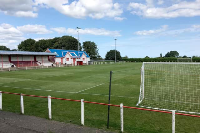 The incident happened at the Seaham Town Park ground