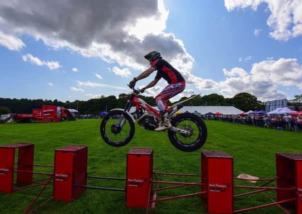 The bike display as it was staged at last year's Peterlee Show.