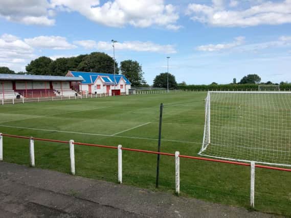 The club's ground at Seaham Town Park.