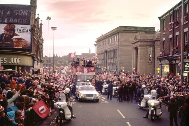 Could we see an open-topped bus parade this year?
