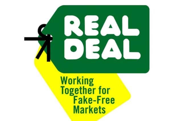 Groups that agree to follow the online code of conduct will be allowed to display the Real Deal logo, to reassure people it is a fake-free shopping zone.