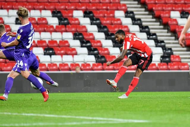 Jerome Sinclair made his comeback against Stoke on Tuesday.