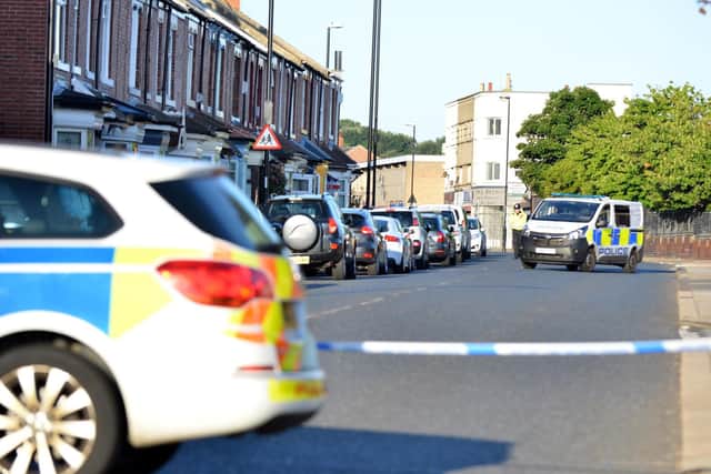 Sea Road was closed off by police as inquiries got under way last Thursday morning.