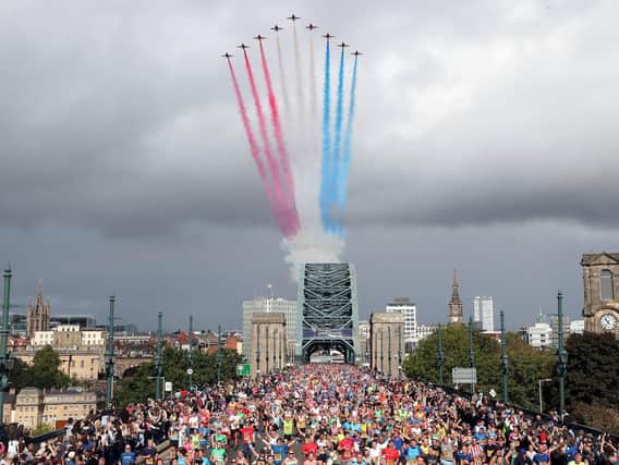 Great North Run. Picture by PA