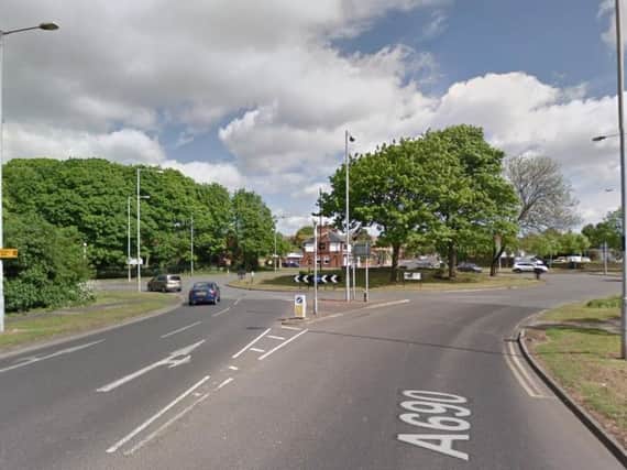 Durham Road in East Herrington, Sunderland. Copyright Google Maps.