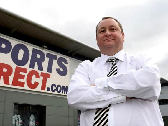 Mike Ashley. Picture by PA