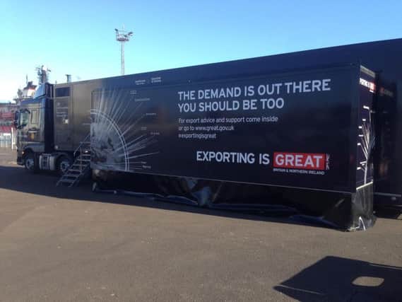 The Export Hub, which is heading to the Stadium of Light