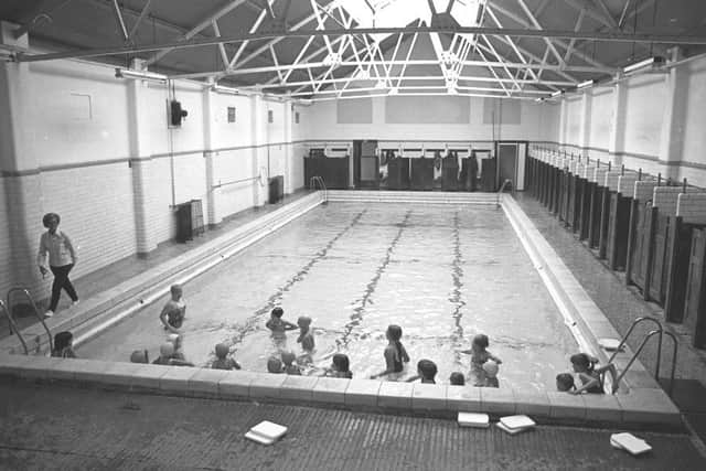 Sunderlands High Street Baths which were being considered for closure in 1975.