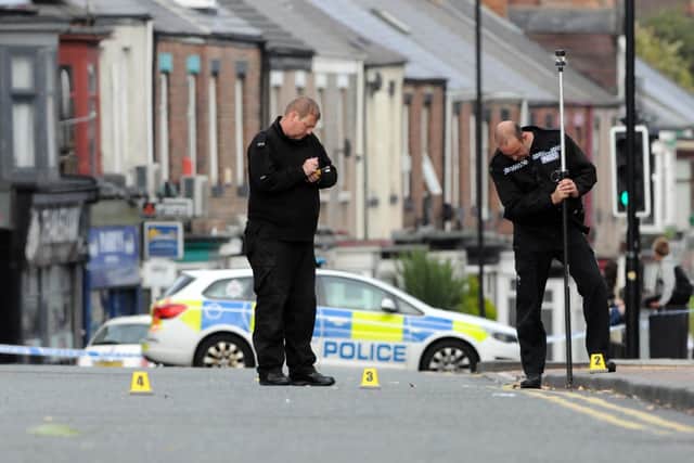 A section of Chester Road remains closed while the police investigation continues