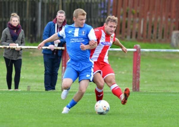 Action from Ryhope CW v Dunston UTS in the Vase on Saturday.