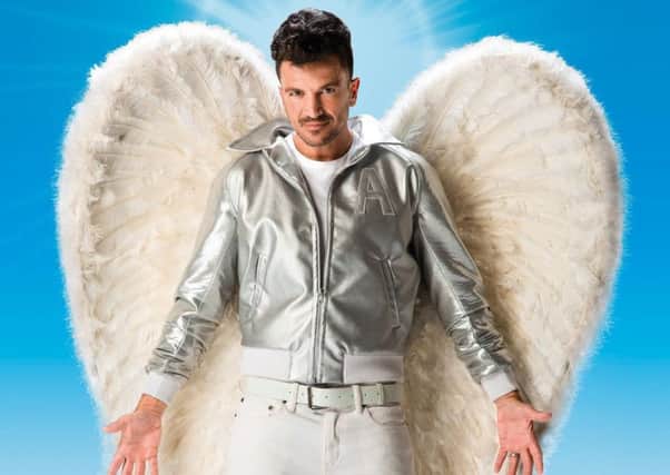 Peter Andre as Teen Angel in a new production of Grease which will tour the UK and Ireland in 2019. Pic: Hugo Glendinning.