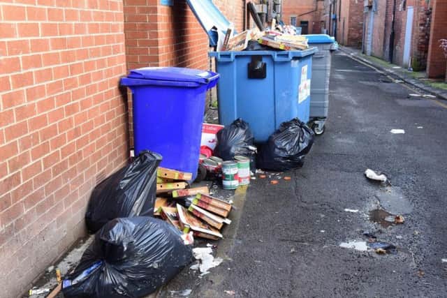 Missed bin collections accounted for 82 per cent of corporate services complaints.