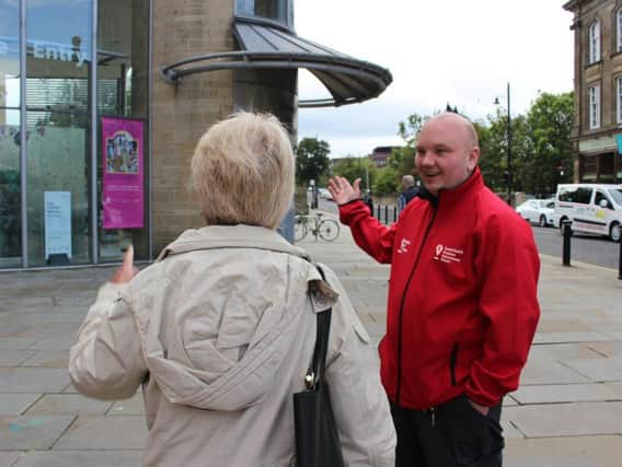 James Denny is Sunderland city centre's first Street Ranger