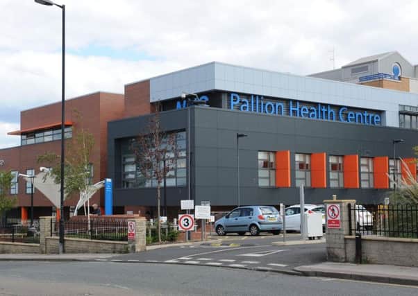 Pallion Health Centre.