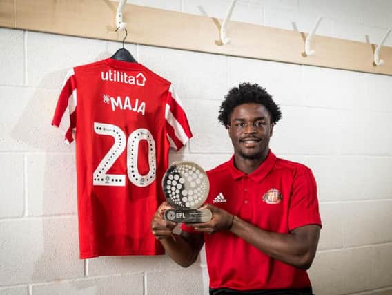 Josh Maja has been named the EFL young player of the month for August