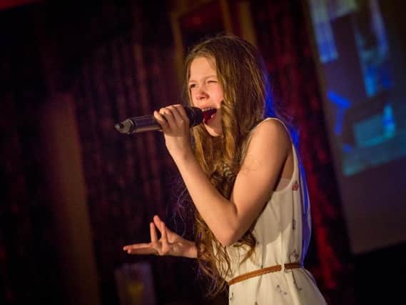 Courtney Hadwin who is in the America's Got Talent final.