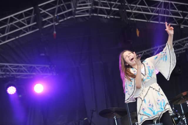 Courtney Hadwin wowed the crowd at Bents Park, South Shields, in July 2017 at the South Tyneside Summer Festival.