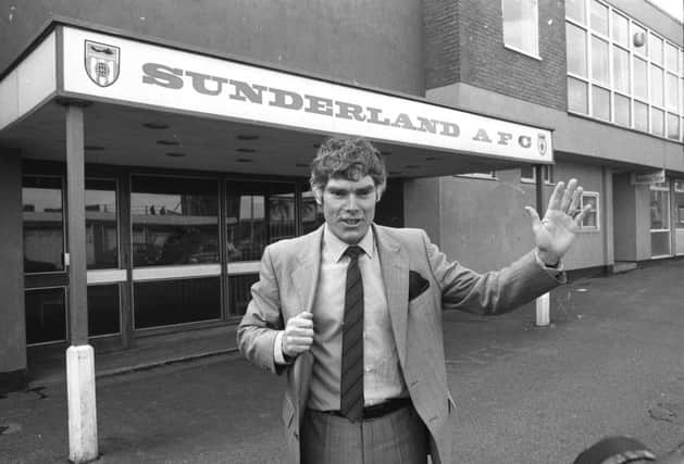 Len Ashurst during his time at Sunderland