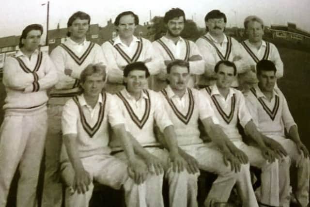 The 1985 first team - winners of the Armbrister Trophy.