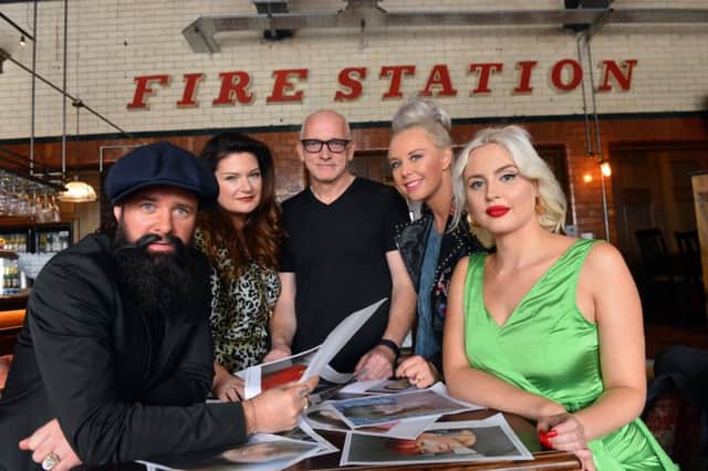 Face of 2018 judges, from left, photographer Scott Spock, make-up artist Amanda Bell, hairdresser Neville Ramsay, Korinne Spock and Kristina Leikaite.