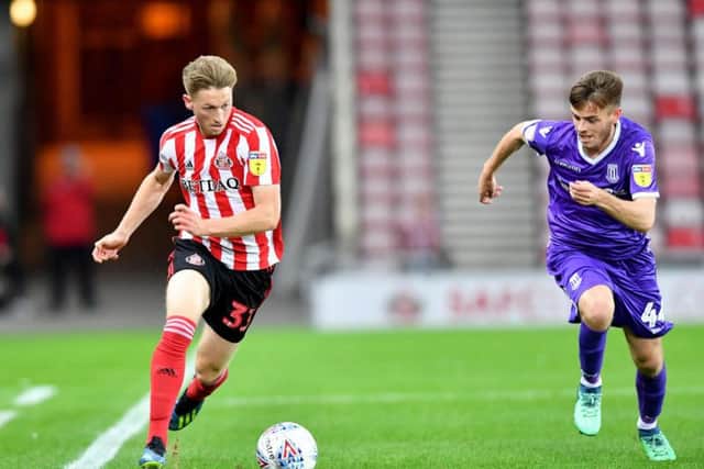 Denver Hume has earned a recall to the Sunderland side