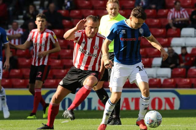 Lee Cattermole in action for Sunderland in the 4-1 win over Rochdale.