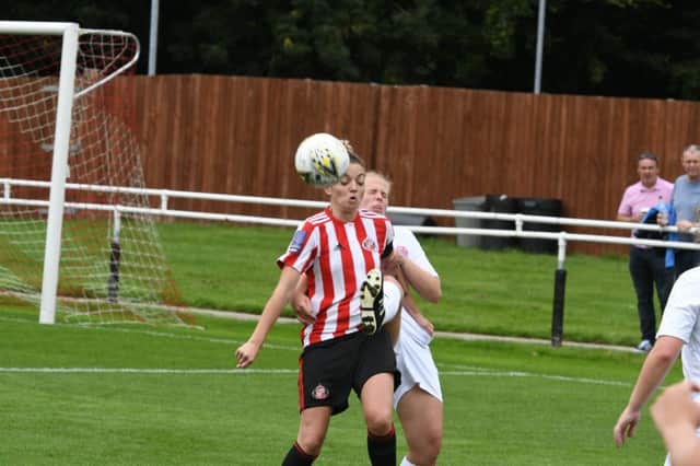 Keira Ramshaw netted twice in Sunderland's win over Sheffield FC