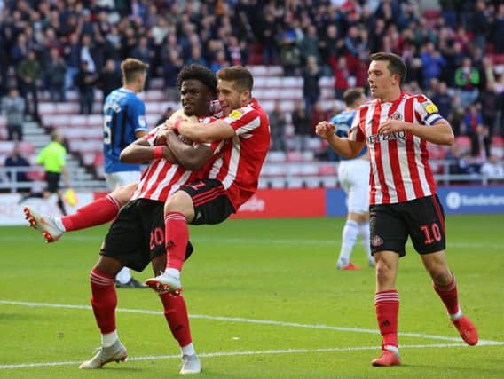 Sunderland beat Rochdale 4-1 at the weekend to go third in League One.
