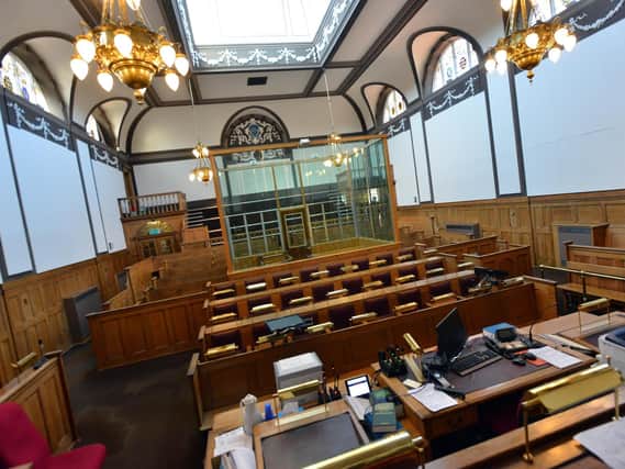 Inside Sunderland Magistrates Court