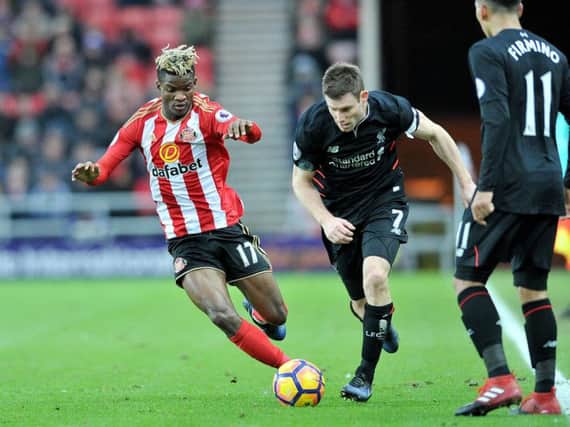 Didier Ndong has been given notice on his Sunderland contract