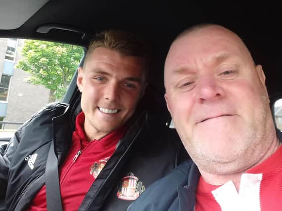 Max Power gave this Sunderland supporter a lift to the Stadium of Light