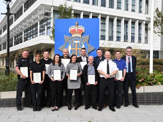 Police and members of the public are rewarded for saving lives.
