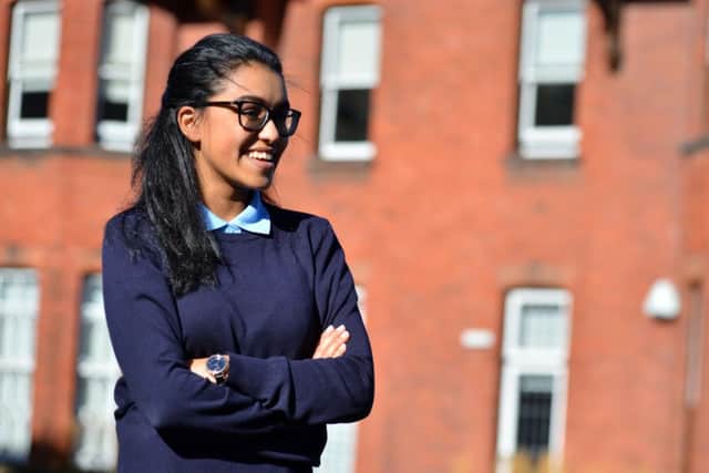 St Anthony's Girls Catholic Academy pupil Melin Sunil high GCSE grades while stuck in India