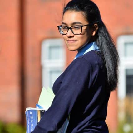 St Anthony's Girls Catholic Academy pupil Melin Sunil high GCSE grades while stuck in India