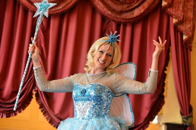 Faye Tozer when she appeared in pantomimeSleeping Beauty at the Sunderland Empire in 2016.