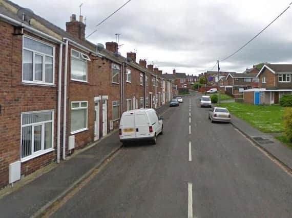 A 25-year-old man was stabbed to death in Gregson Street, Sacriston. Picture: Google Maps.