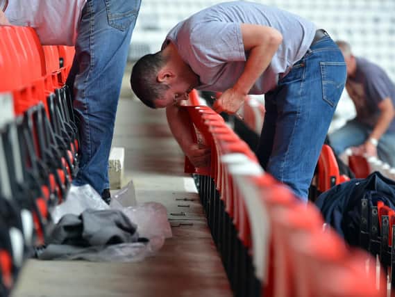 Sunderland are appealing for help to complete the third stage of the Stadium of Light facelift