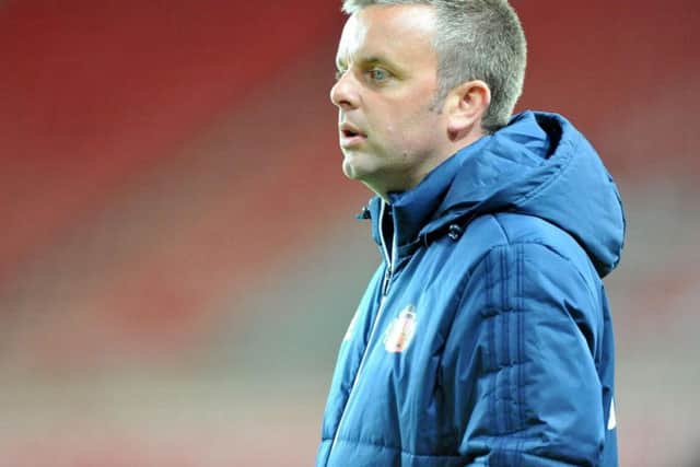 Sunderland Under-23s manager Elliott Dickman.