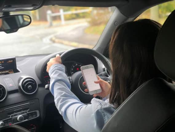 Police say they will continue to target people using mobiles while driving.