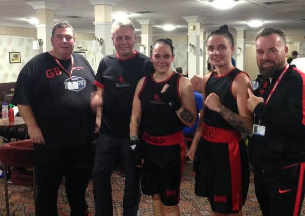 Left to right: Lambton Street Amateur Boxing Clubs Gary Bunting, Mark Price, Estelle Scott, Jordan Barker and Richie Dunn.