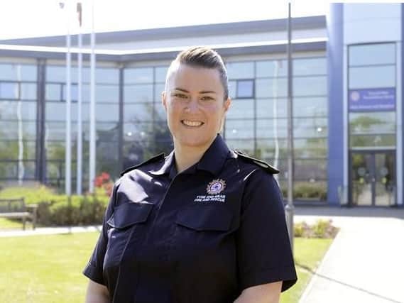 TWFRS area manager Lynsey McVay.