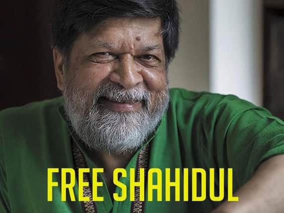Free Shahidul Alam. Picture: Drik.