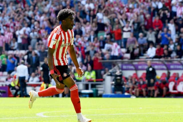 Josh Maja has scored nine goals for Sunderland this season.