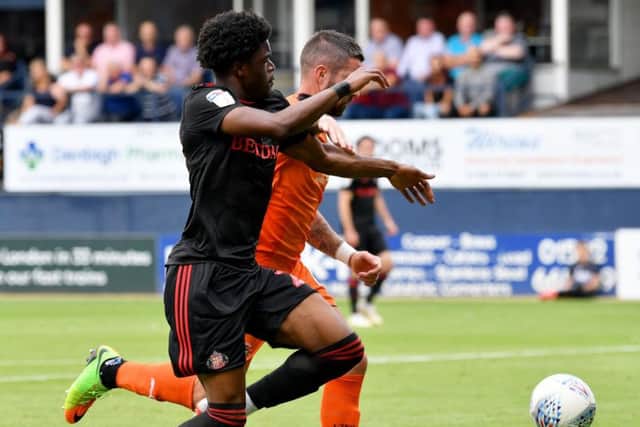Josh Maja has scored nine goals for Sunderland this season.