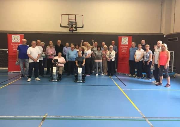 Members of Sunderland Cardiac Support which group which celebrates its 25th anniversary in November 2018.