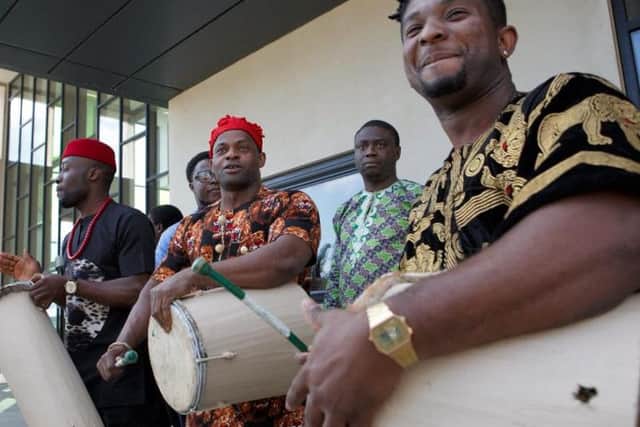 International students at Sunderland University celebrate Nigerian Independence Day.