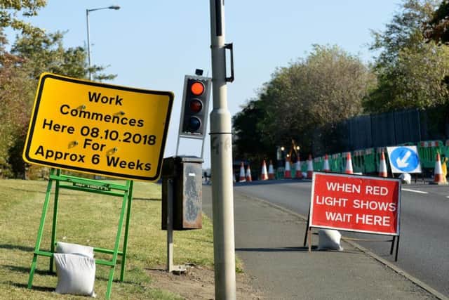 Motorists using Silksworth Lane are facing up to six weeks worth of delays.