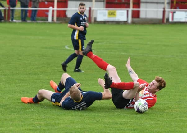 Action from Sunderland RCAs win over Bridlington on Saturday.